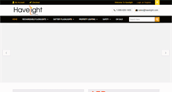 Desktop Screenshot of havelight.com